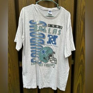 Dallas Cowboys 1992 Vintage NFL NFC Conference Championship Starter Shirt